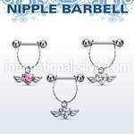 npdl26 straight barbells surgical steel 316l nipple