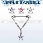 npdl35 straight barbells surgical steel 316l nipple