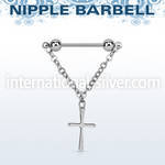 npdl42 straight barbells surgical steel 316l nipple
