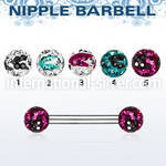 npfr5c straight barbells surgical steel 316l nipple