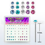 nybxmm bend it to fit nose studs silver 925 nose