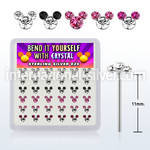 nymos36a bend it to fit nose studs silver 925 