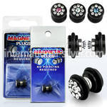 pkmp101 cheaters  illusion plugs and tapers anodized surgical steel 316l belly button