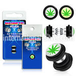 pkmp67 cheaters  illusion plugs and tapers acrylic body jewelry belly button