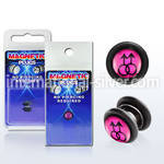 pkmp76 cheaters  illusion plugs and tapers acrylic body jewelry belly button
