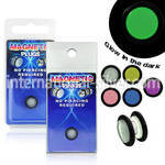 pkmp98 cheaters  illusion plugs and tapers acrylic body jewelry belly button