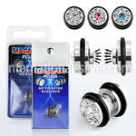 pkmp99 cheaters  illusion plugs and tapers surgical steel 316l belly button