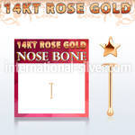 rbst nose bone gold nose
