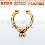 rssepd2 fake illusion body jewelry silver 925 septum
