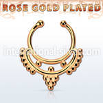 rssepd4 fake illusion body jewelry silver 925 septum