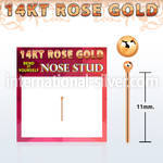 rysb1 bend it to fit nose studs gold nose