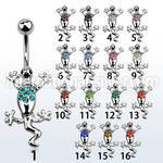 se009 belly rings surgical steel 316l belly button