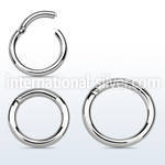 segh12 surgical steel seamless and segment rings ear lobe intim nipple septum piercing