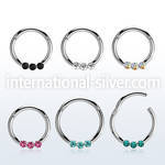 segh16e surgical steel seamless and segment rings ear otherseyebrow helix septum piercing