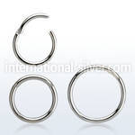 segh18 seamless segment rings surgical steel 316l eyebrow