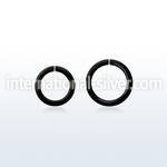 selt14 anodized surgical steel seamless and segment rings ear othersear lobe eyebrow intim nipple nose bridge septum piercing