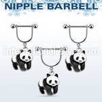 snpod9 straight barbells surgical steel 316l nipple