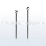 snyb20 bend it to fit nose studs surgical steel 316l nose