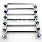 sub2c straight barbells surgical steel 316l surface piercings