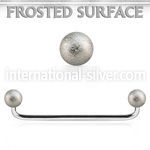 subbfo5 straight barbells surgical steel 316l surface piercings
