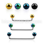 sudbt3 surface piercing anodized surgical steel 316l surface piercings