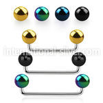 sudbt6 surface piercing anodized surgical steel 316l surface piercings