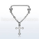 suddl3 straight barbells surgical steel 316l surface piercings