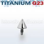 tacn3 dermals titanium g23 implant grade surface piercings
