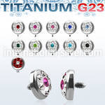 tafr5b dermals titanium g23 implant grade belly button