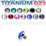 tajf3 dermals titanium g23 implant grade belly button
