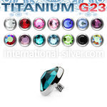 tajf5 dermals titanium g23 implant grade belly button