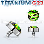 talg12 dermals titanium g23 implant grade belly button
