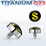 talg6 dermals titanium g23 implant grade belly button