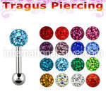 trg8 straight barbells surgical steel 316l tragus