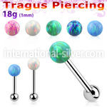 trgop4ss surgical steel barbells tragus piercing