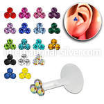 trgs10 labrets lip rings bioflex ptfe tragus