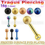 trgt35 straight barbells anodized surgical steel 316l tragus