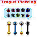 trgt9 straight barbells anodized surgical steel 316l 