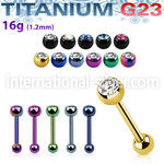 ubbert35 straight barbells anodized titanium g23 implant grade tragus