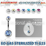 ublk484 belly rings titanium g23 implant grade belly button