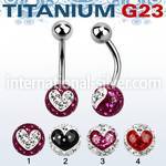 ubnfr8b belly rings titanium g23 implant grade belly button