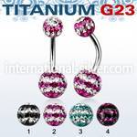 ubnfrgd belly rings titanium g23 implant grade belly button