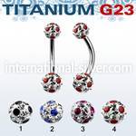 ubnfrsa belly rings titanium g23 implant grade belly button