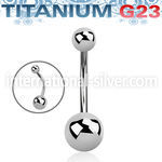 ubng belly rings titanium g23 implant grade belly button