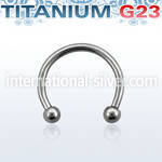 ucbe25 horseshoes titanium g23 implant grade belly button