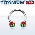 ucbfr5r horseshoes titanium g23 implant grade belly button