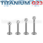 ulbb3g titanium labret stud 14g 3mm ball