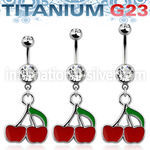 umcd382 belly rings titanium g23 implant grade belly button