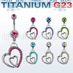 umcdhrc1 belly rings titanium g23 implant grade belly button