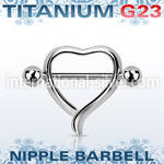 unpsh11 straight barbells titanium g23 implant grade nipple